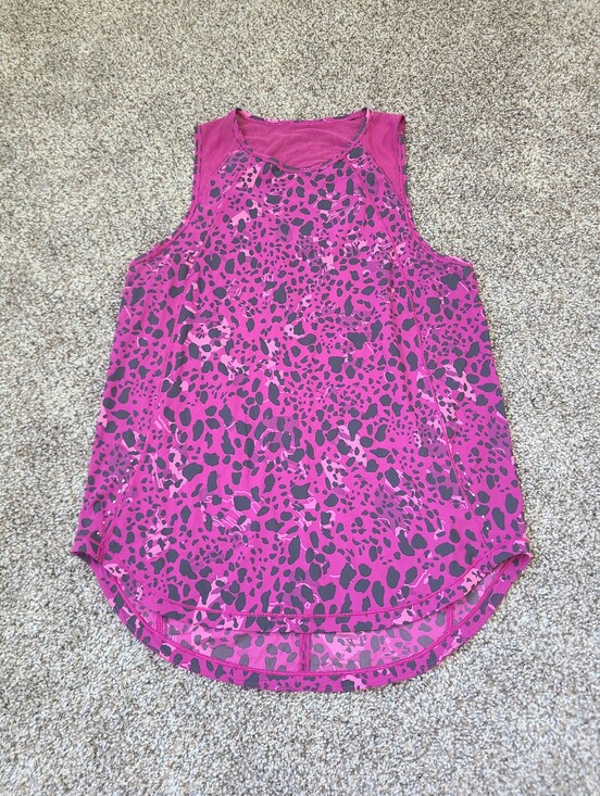 lululemon athletica Tops - Lululemon Sculpt Tank Top Cheetah Print